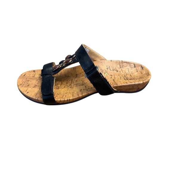 Vionic Viviana Orthotic Embellished Slide Sandals Women’s Size 9 Black Jeweled - Picture 3 of 7